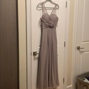 JJs House Bridesmaid Dress in Gray